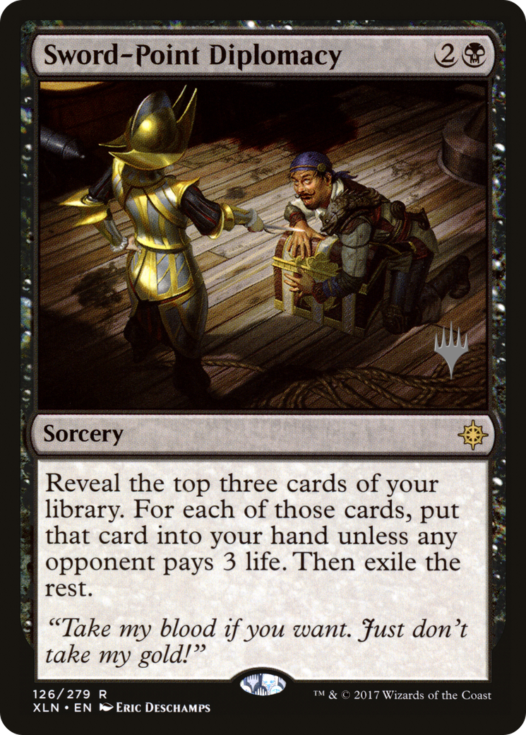 Sword-Point Diplomacy (126) Foil - Ixalan Promos