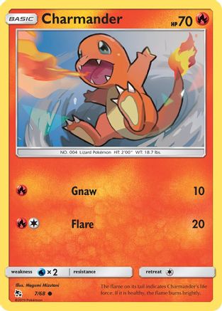 Charmander (7/68) [Sun & Moon: Hidden Fates] | Silver Goblin