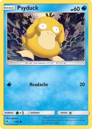 Psyduck (11/68) [Sun & Moon: Hidden Fates] | Silver Goblin