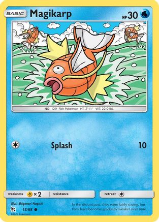 Magikarp (15/68) [Sun & Moon: Hidden Fates] | Silver Goblin