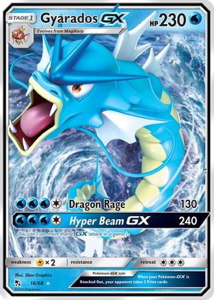 Gyarados GX (16) Holofoil - Hidden Fates