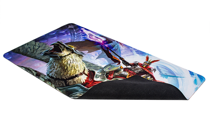 March of the Machine Playmat Sidar Jabari of Zhalfir-Silver Goblin
