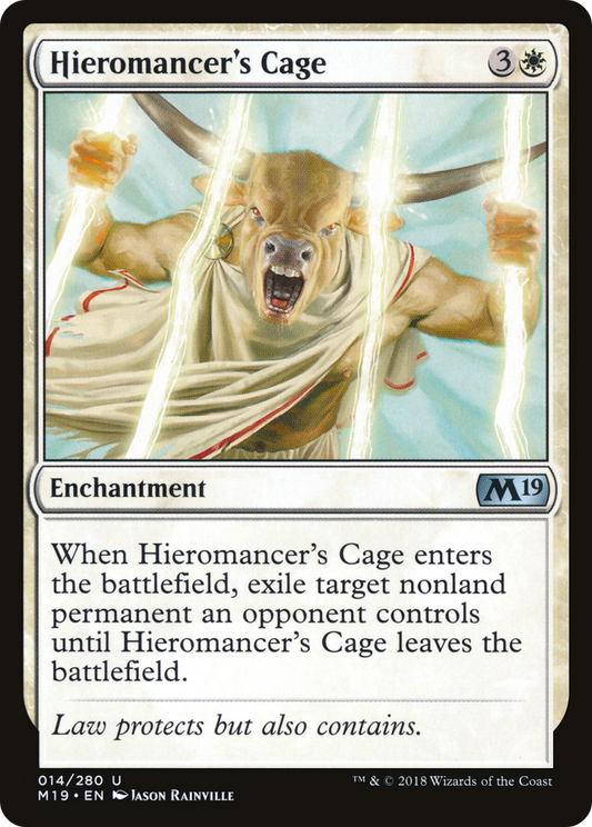 Hieromancer's Cage [Core Set 2019] Foil