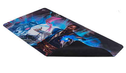 March of the Machine Playmat Teferi Akosa of Zhalfir-Silver Goblin
