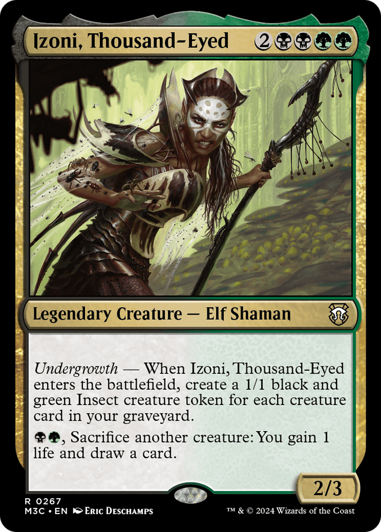 Izoni, Thousand-Eyed [Modern Horizons 3 Commander] | Silver Goblin