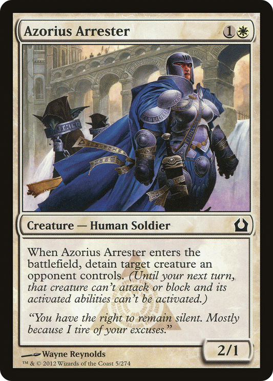 Azorius Arrester [Return to Ravnica] Foil