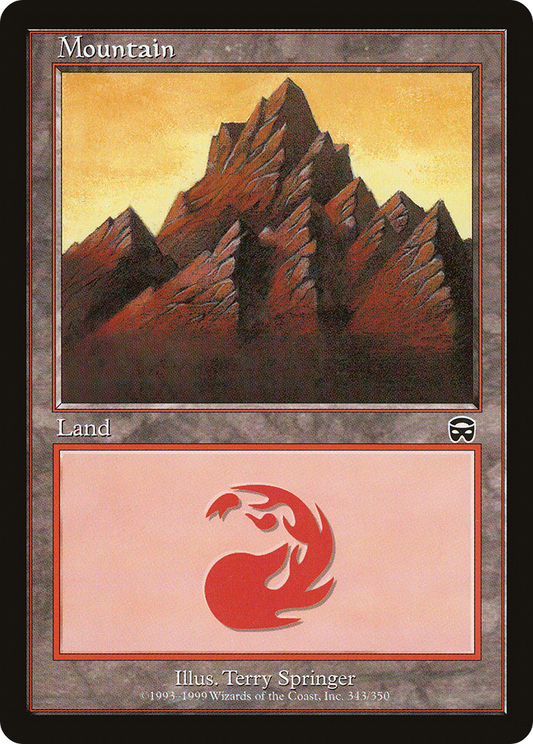 Mountain (343) [Mercadian Masques] Foil