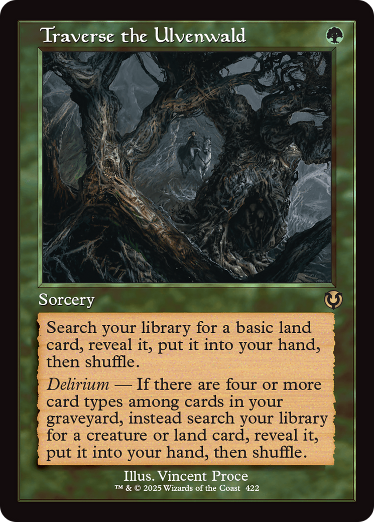 Traverse the Ulvenwald (Retro Frame) (422) - Innistrad Remastered
