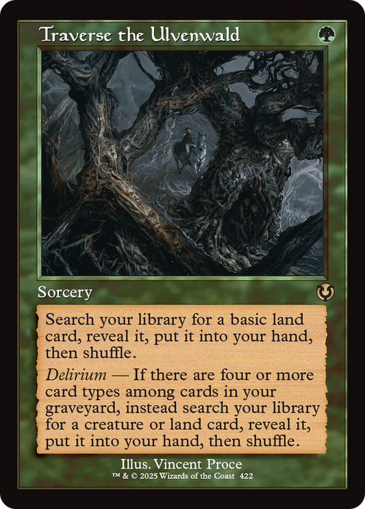 Traverse the Ulvenwald (Retro Frame) (422) - Innistrad Remastered