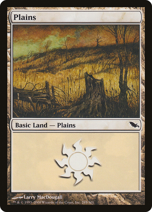 Plains (285) [Shadowmoor] Foil