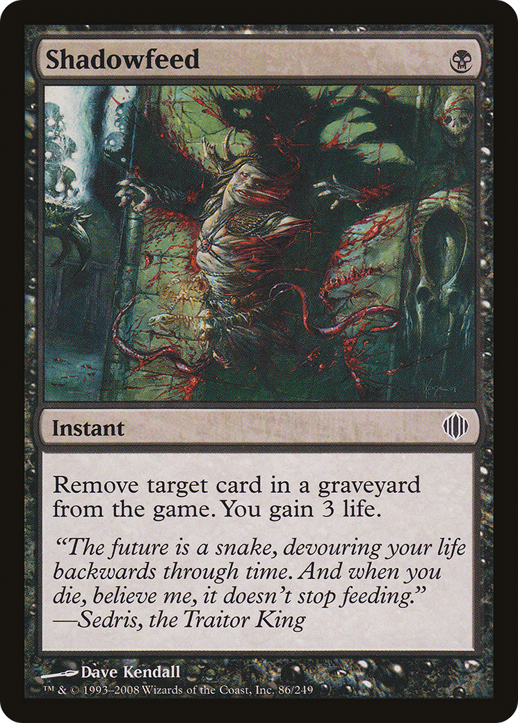 Shadowfeed [Shards of Alara] Foil