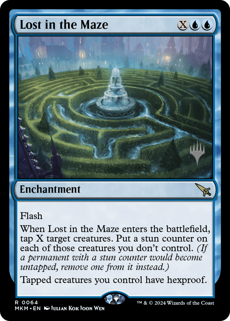 Lost in the Maze (Promo Pack) [Murders at Karlov Manor Promos] Foil
