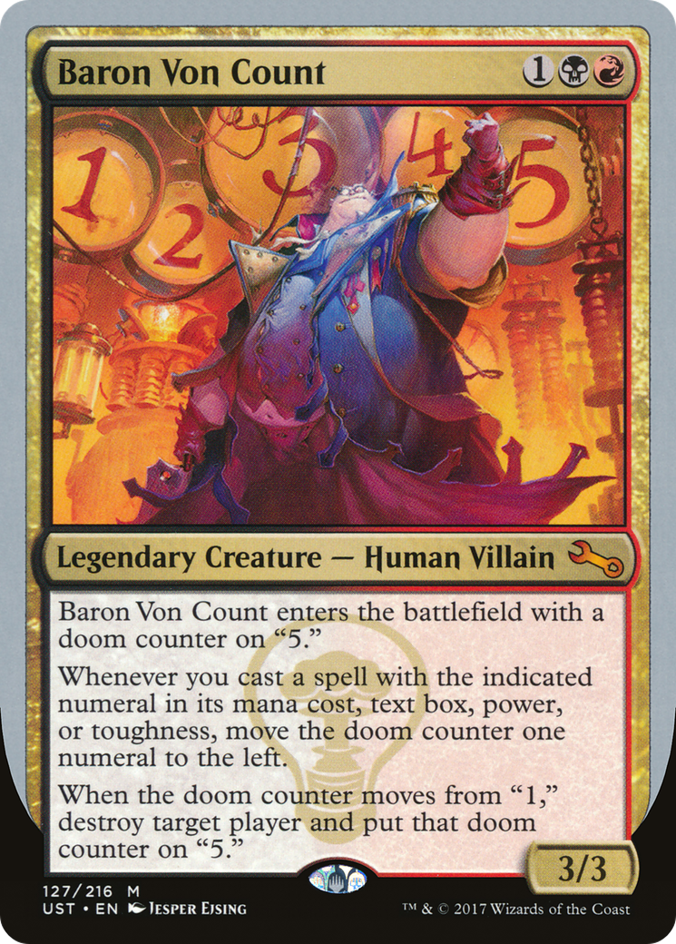Baron Von Count [Unstable] Foil