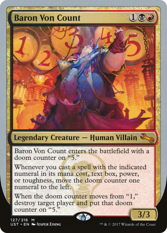 Baron Von Count [Unstable] Foil