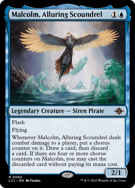 Malcolm, Alluring Scoundrel [The Lost Caverns of Ixalan] Foil