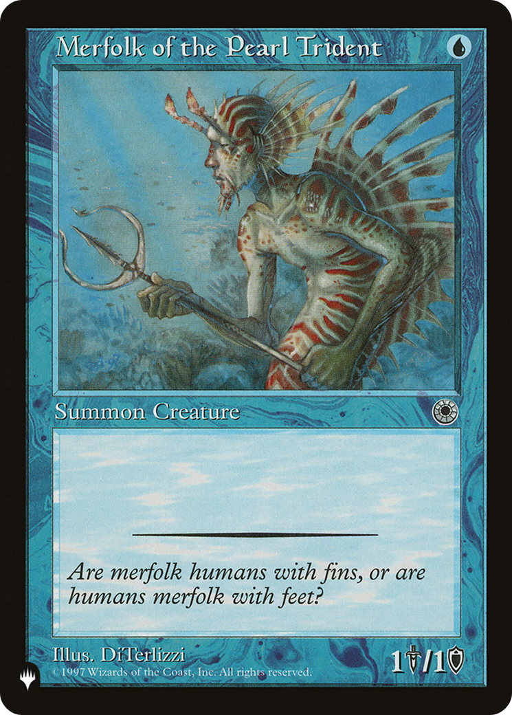 Merfolk of the Pearl Trident [The List Reprints] | Silver Goblin