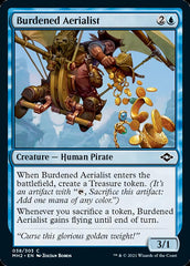 Burdened Aerialist [Modern Horizons 2] | Silver Goblin