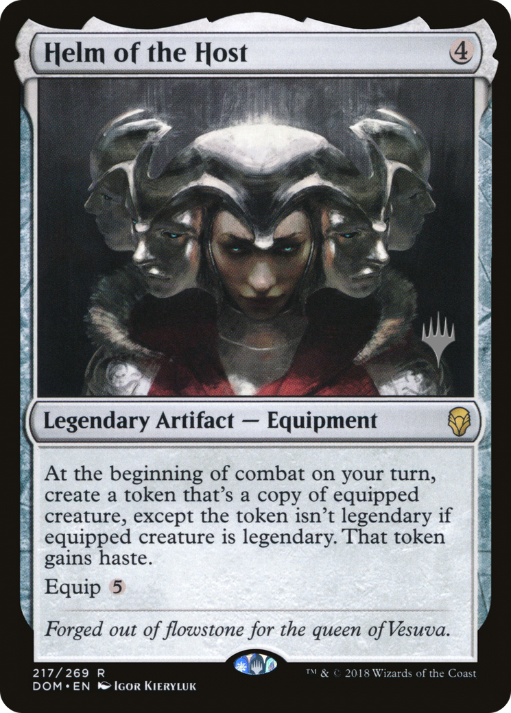Helm of the Host (Promo Pack) [Dominaria Promos] Foil
