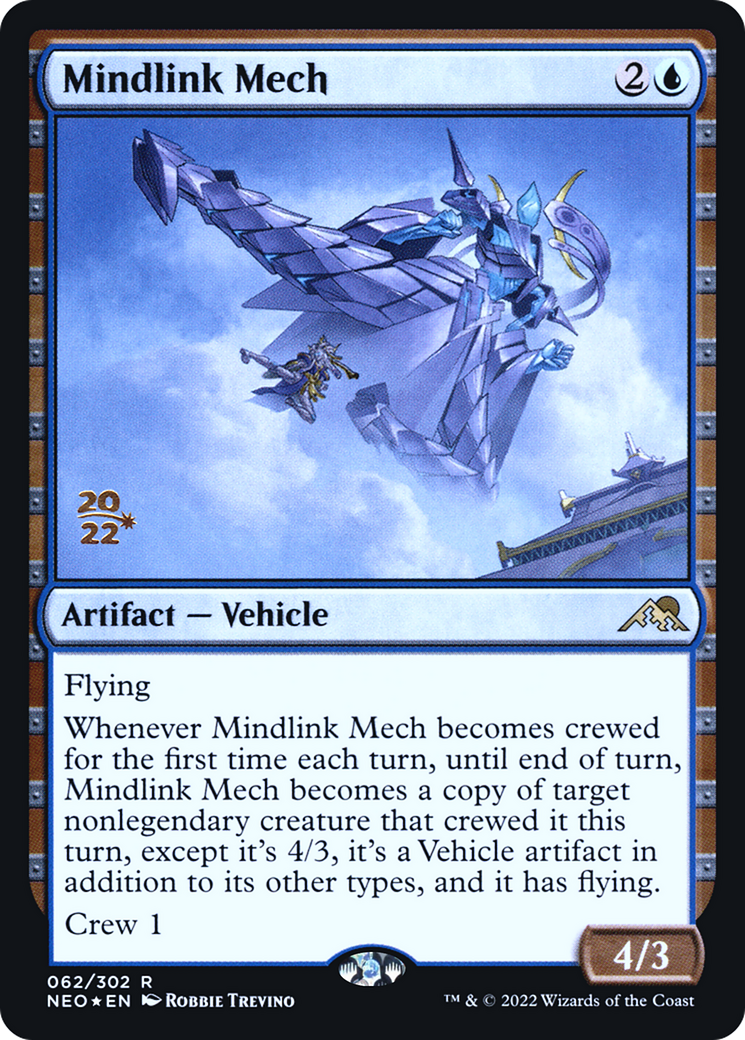 Mindlink Mech [Kamigawa: Neon Dynasty Prerelease Promos]