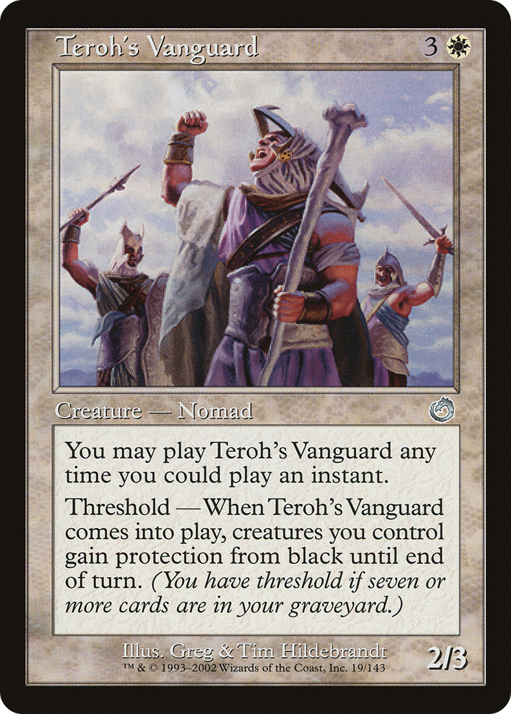 Teroh's Vanguard [Torment] Foil