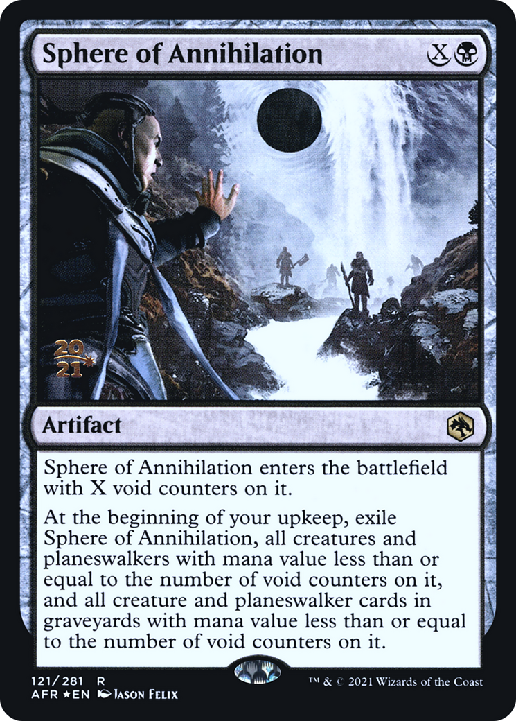 Sphere of Annihilation [Dungeons & Dragons: Adventures in the Forgotten Realms Prerelease Promos]