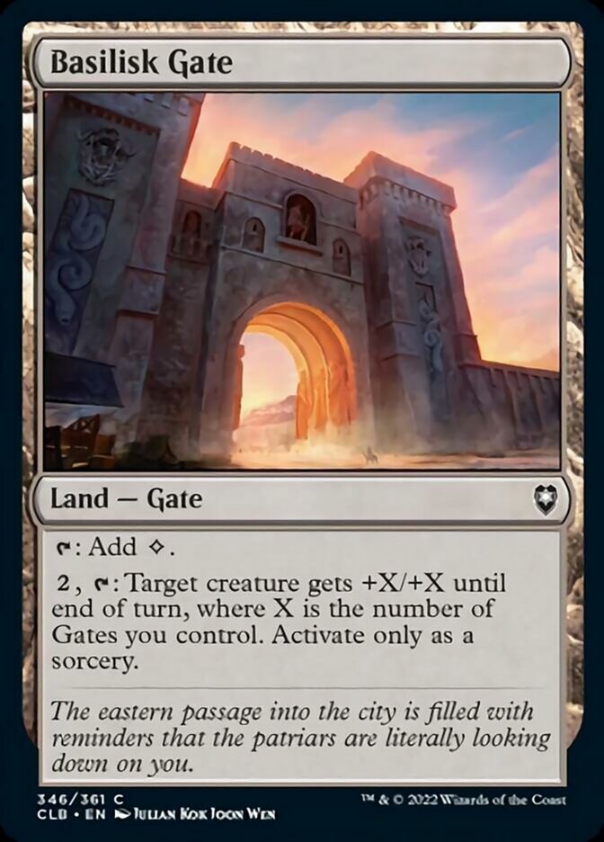 Basilisk Gate [Commander Legends: Battle for Baldur's Gate] | Silver Goblin