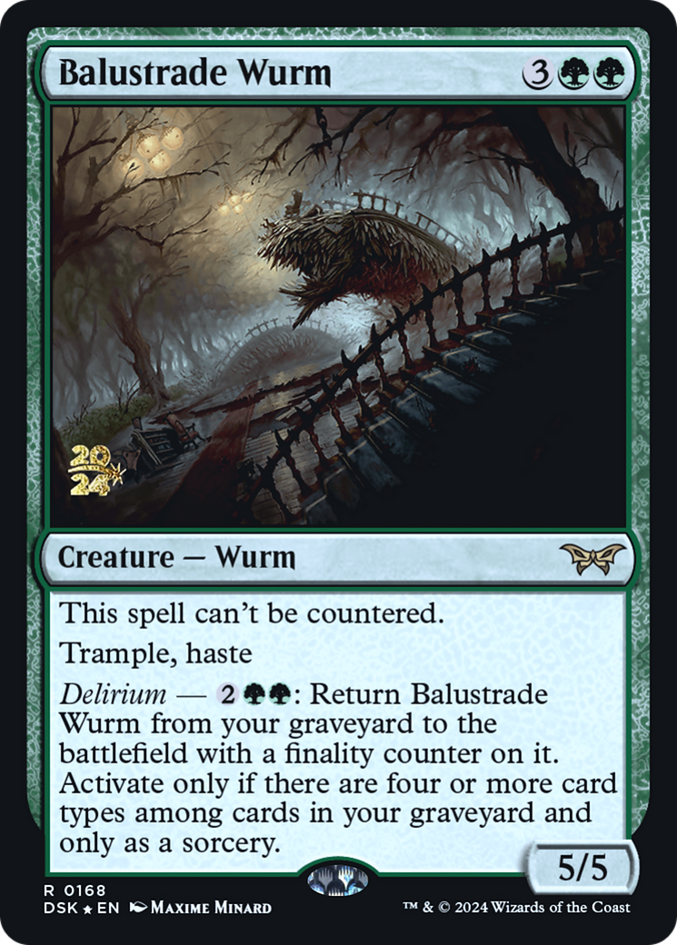 Balustrade Wurm Foil (168S)