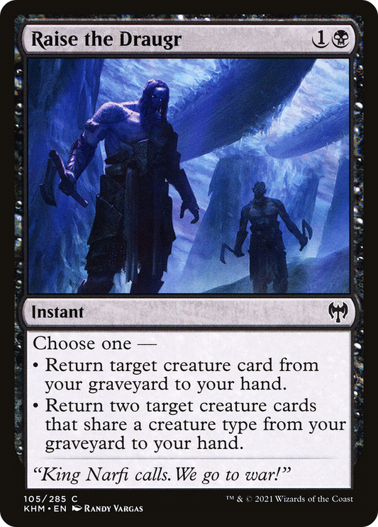 Raise the Draugr [Kaldheim] Foil
