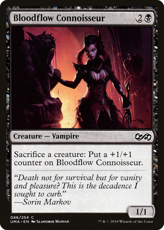 Bloodflow Connoisseur (086) - Ultimate Masters Foil
