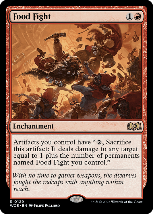 Food Fight [Wilds of Eldraine] Foil