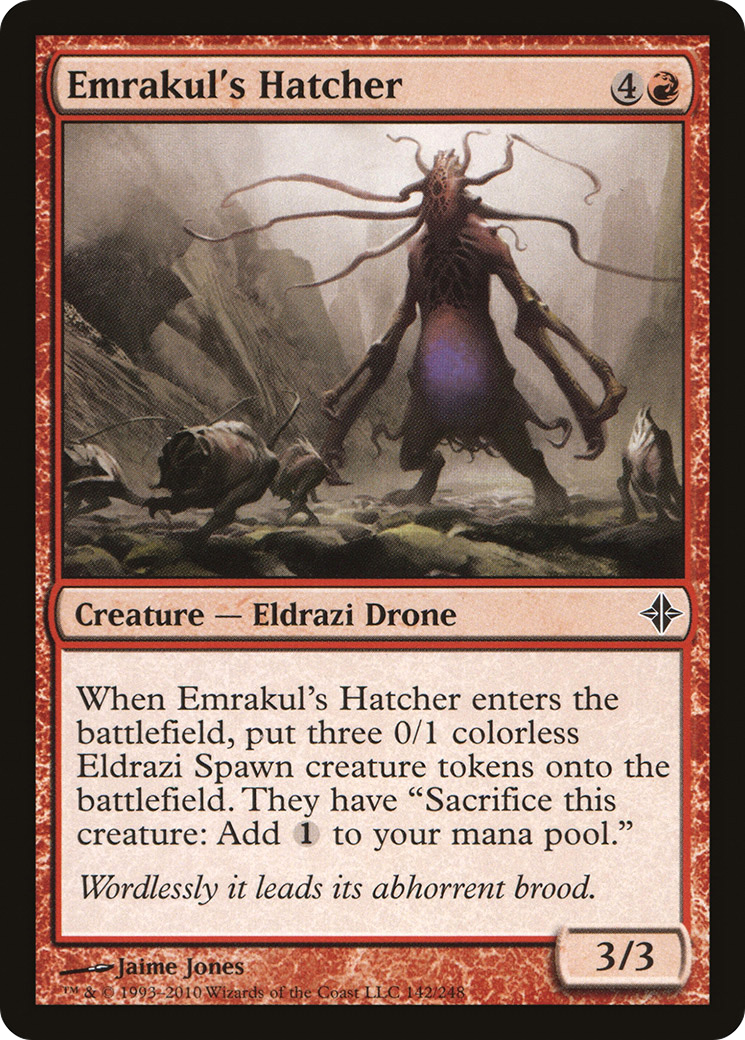 Emrakul's Hatcher (142) Foil - Rise of the Eldrazi