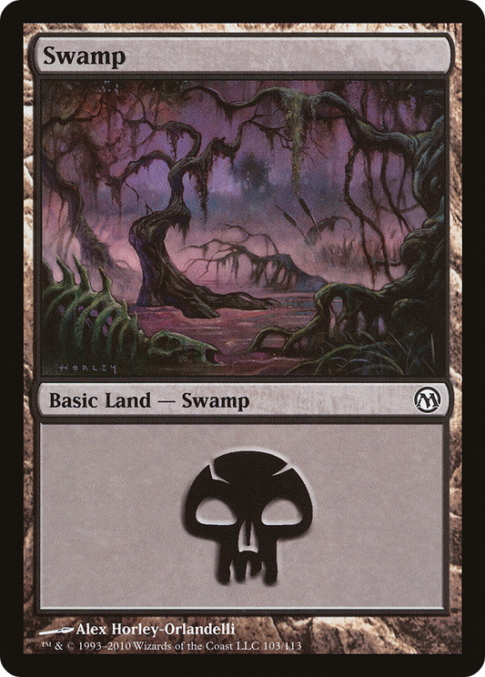 Swamp (103) [Duels of the Planeswalkers]