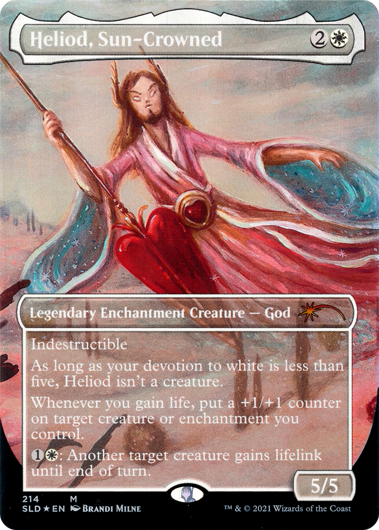 Heliod, Sun-Crowned (214) Foil - Secret Lair Drop