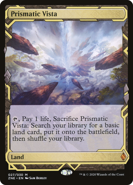 Prismatic Vista (Expeditions) [Zendikar Rising Expeditions] Foil