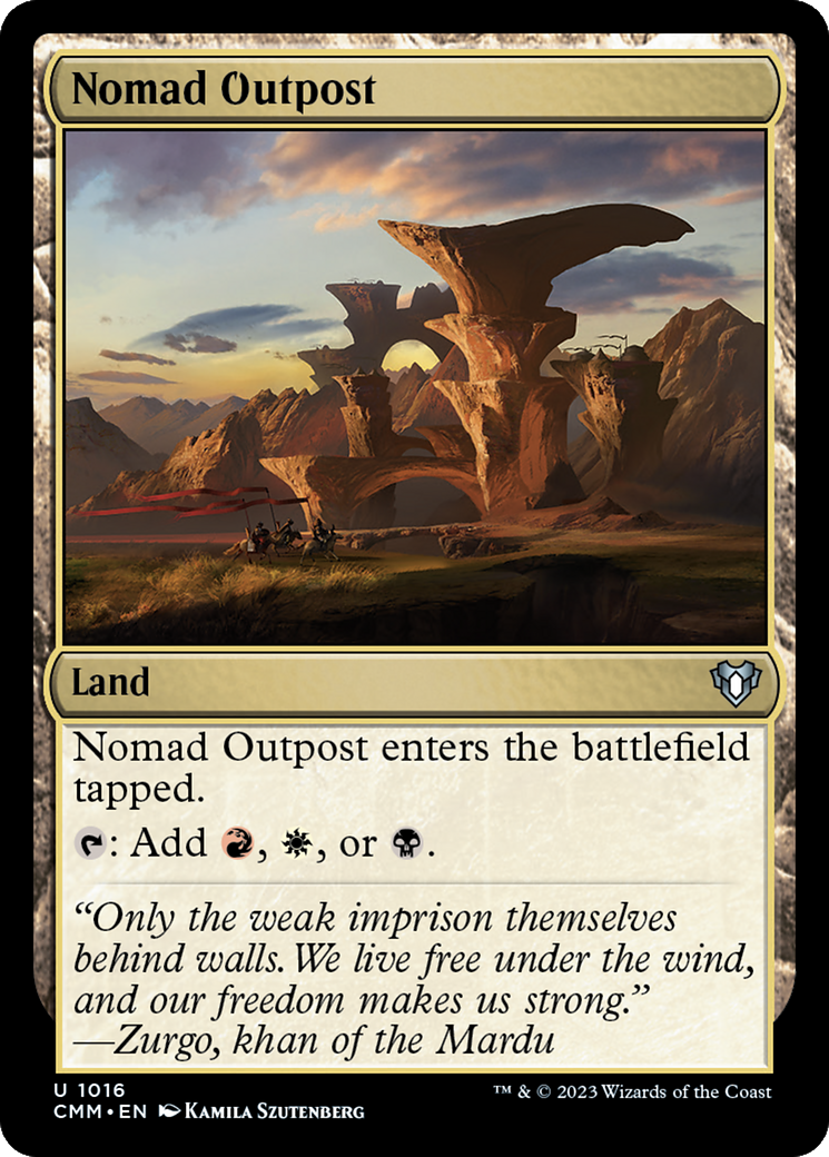 Nomad Outpost [Commander Masters] | Silver Goblin