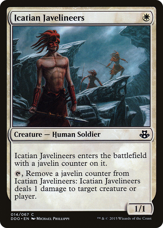 Icatian Javelineers [Duel Decks: Elspeth vs. Kiora]