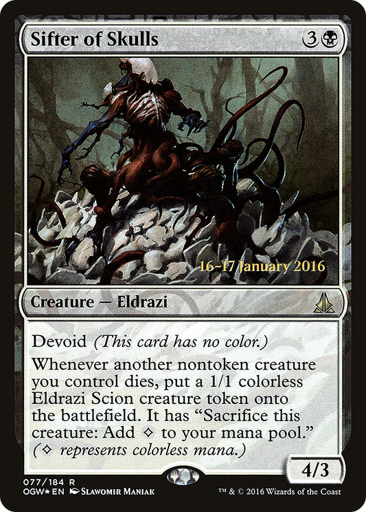 Sifter of Skulls [Oath of the Gatewatch Prerelease Promos]