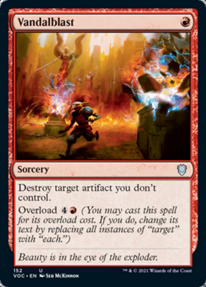 Vandalblast [Innistrad: Crimson Vow Commander] | Silver Goblin