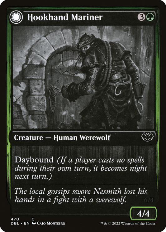 Hookhand Mariner // Riphook Raider [Innistrad: Double Feature] Foil