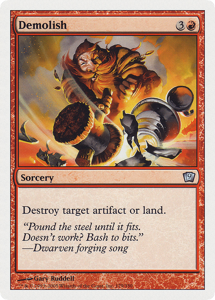 Demolish (179) - Ninth Edition