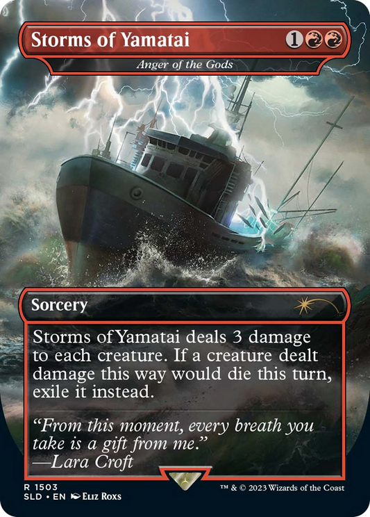 Storms of Yamatai - Anger of the Gods [Secret Lair Drop Series] Foil