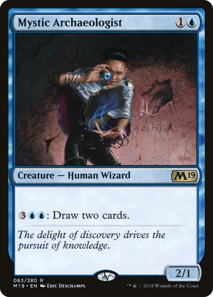 Mystic Archaeologist (063) Foil - Core Set 2019
