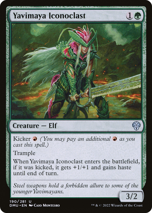 Yavimaya Iconoclast [Dominaria United] Foil