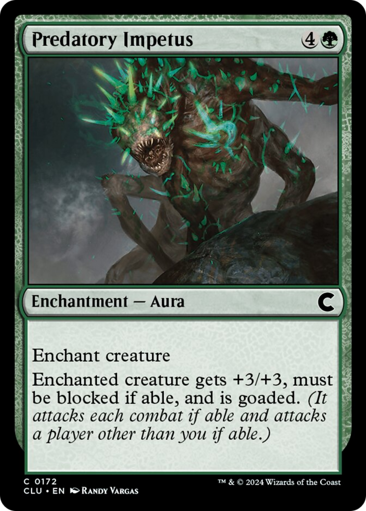 Predatory Impetus [Ravnica: Clue Edition] | Silver Goblin