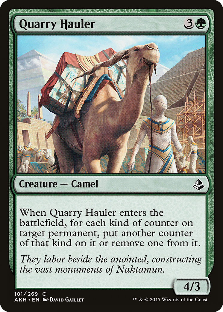 Quarry Hauler [Amonkhet] Foil