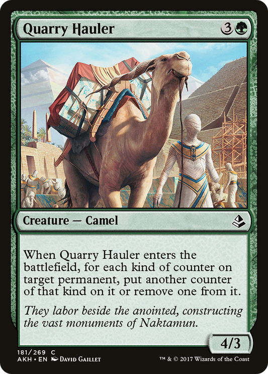 Quarry Hauler [Amonkhet] Foil