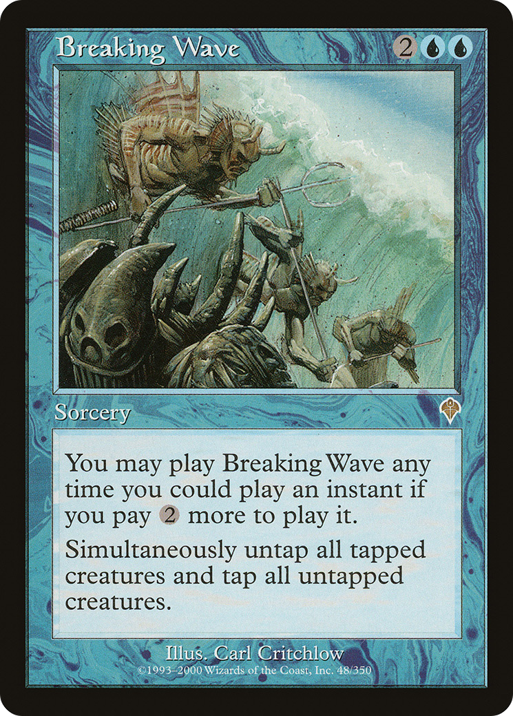 Breaking Wave [Invasion] Foil