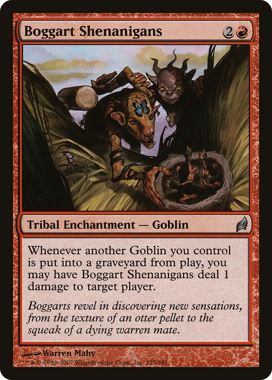 Boggart Shenanigans [Lorwyn] Foil