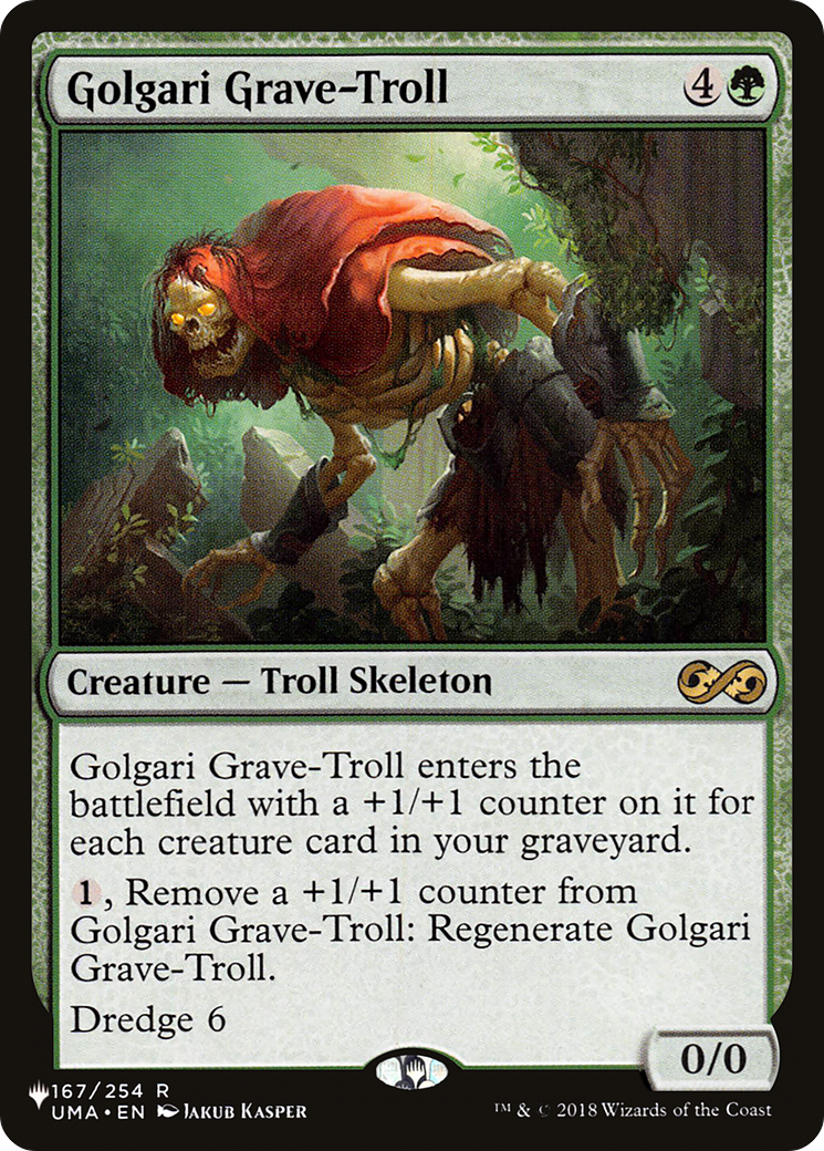 Golgari Grave-Troll [The List Reprints] | Silver Goblin