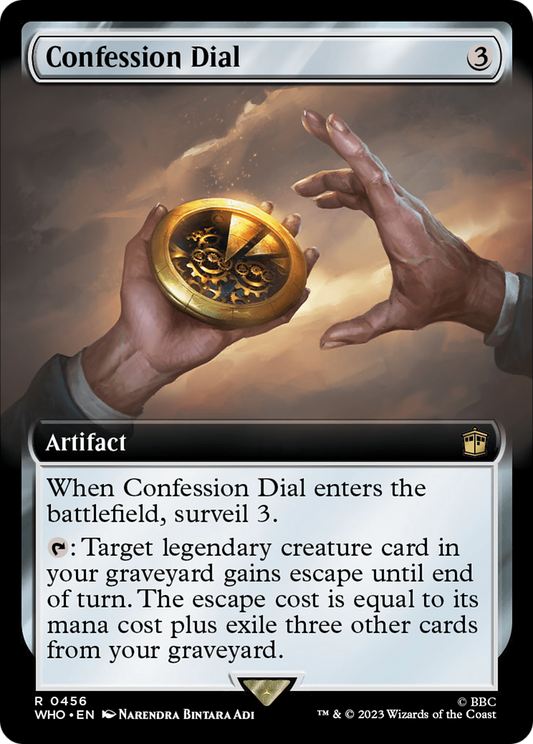 Confession Dial (Extended Art) [Doctor Who] Foil